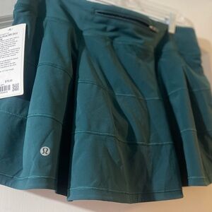 Lululemon Athletica Blue Skater Mini Skirt